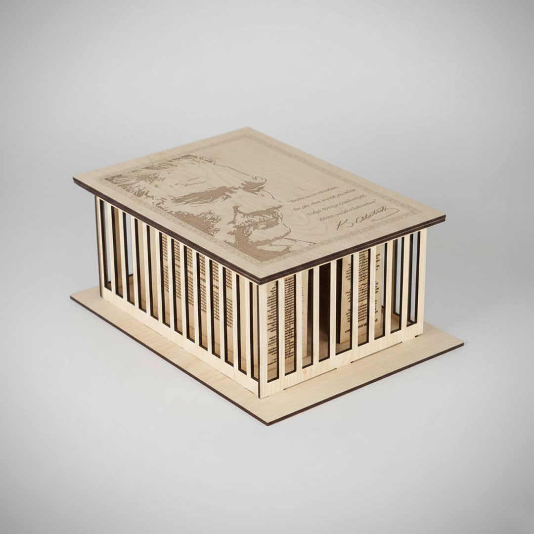 3D Ahşap Anıtkabir Maketi