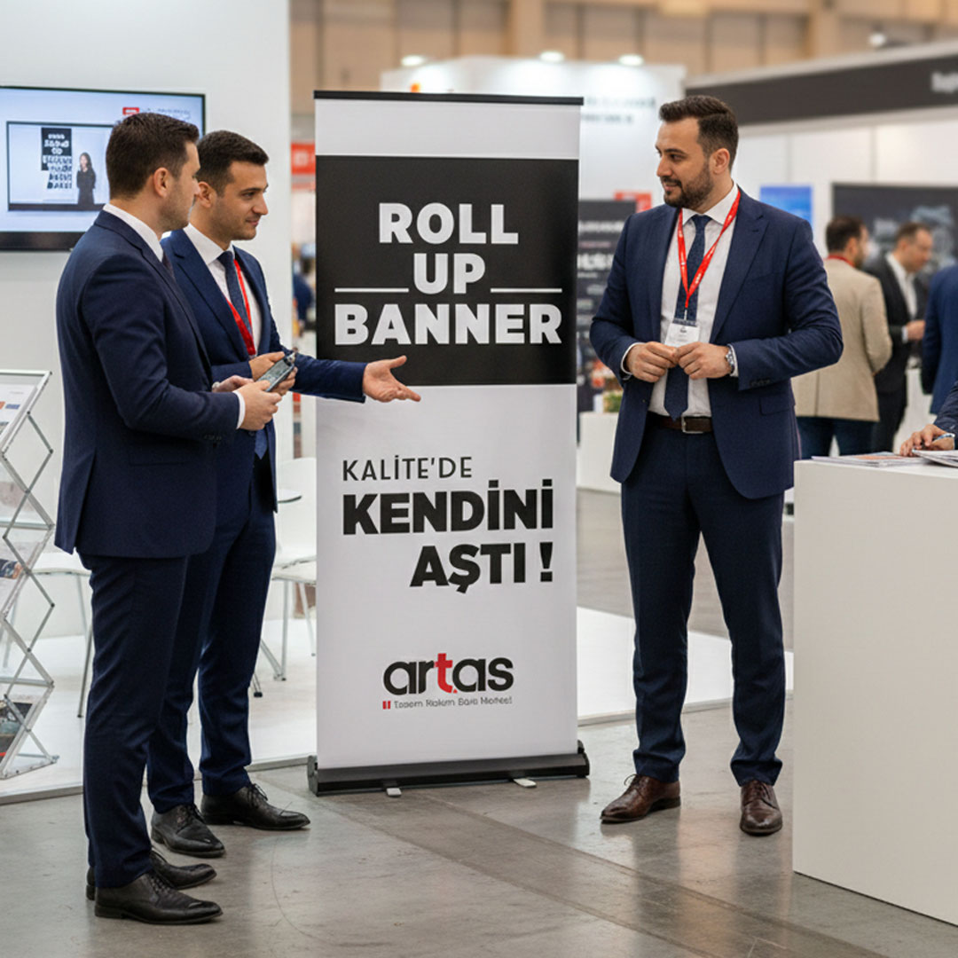 Rollup Banner Premium 85x200 cm - Görsel 3